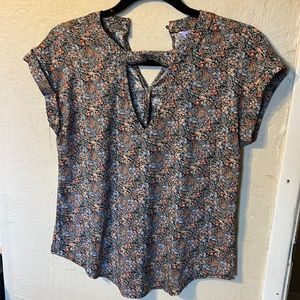 Flower blouse for work